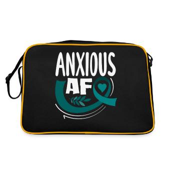 Sarcelle d’hiver SSPT Stress Trouble anxieux - Sac Retro - noir/or - Dos
