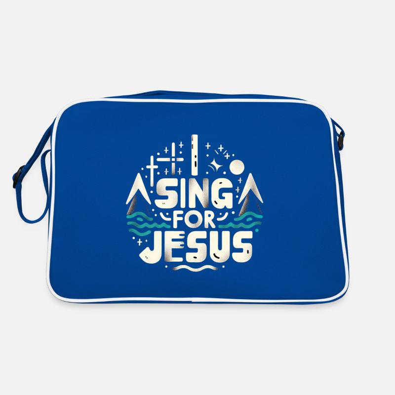 I Sing For Jesus 4 Retro Tasche