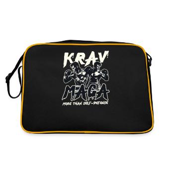 Krav Maga More Than Self-Defense - Retro Bag - black/gold - Back
