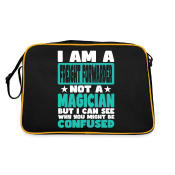 Freight Forwarder - Retro Bag - black/gold - Back