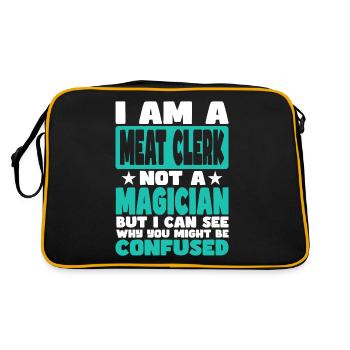 Commis aux viandes - Sac Retro - noir/or - Dos
