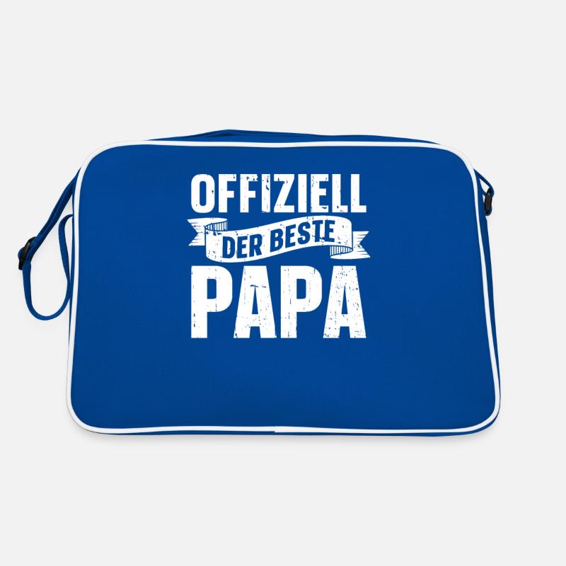 Vater Papa Best Dad Retro Bag