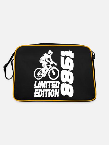 Édition limitée 1988 Vélo en édition limitée - Sac Retro - noir/or - Dos
