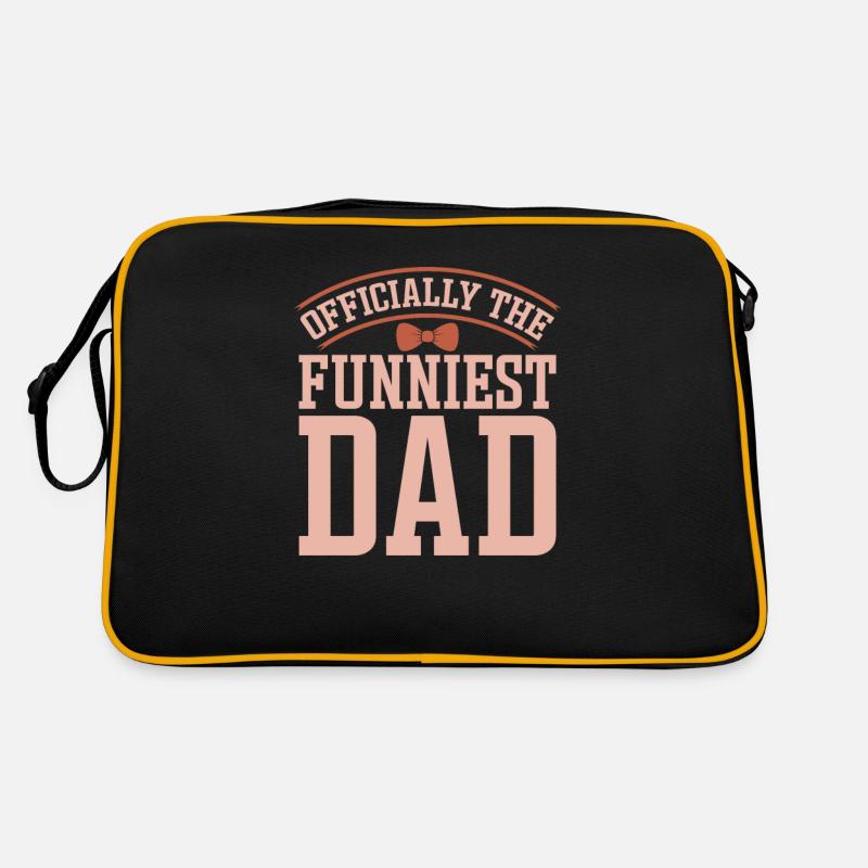 Vater Papa Papa Le Plus Drôle Sac Retro