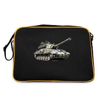 Char légendaire Soldat obusier blindé - Sac Retro - noir/or - Dos