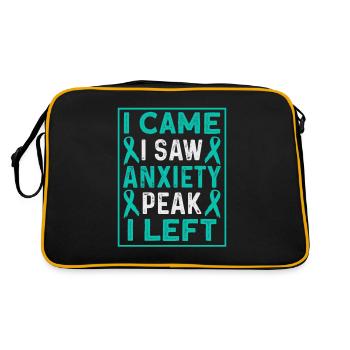 Sarcelle d’hiver SSPT Stress Trouble anxieux - Sac Retro - noir/or - Dos