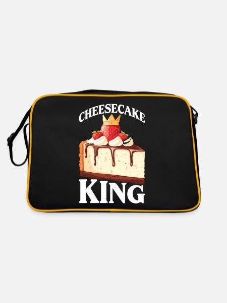 Gâteau au fromage King 13 - Sac Retro - noir/or - Dos