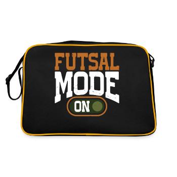 Futsal Mode On 13 - Retro Bag - black/gold - Back