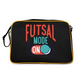 Futsal Mode On 14 - Retro Bag - black/gold - Back