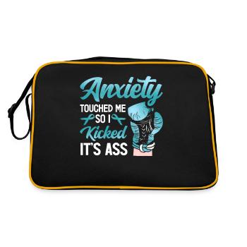 Sarcelle d’hiver SSPT Stress Trouble anxieux - Sac Retro - noir/or - Dos