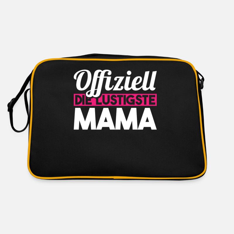 Mama Mutter Funniest Mom Retro Bag