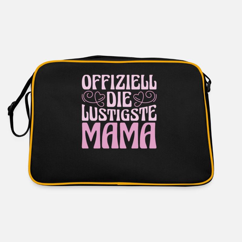 Mama Mutter Funniest Mom Retro Bag