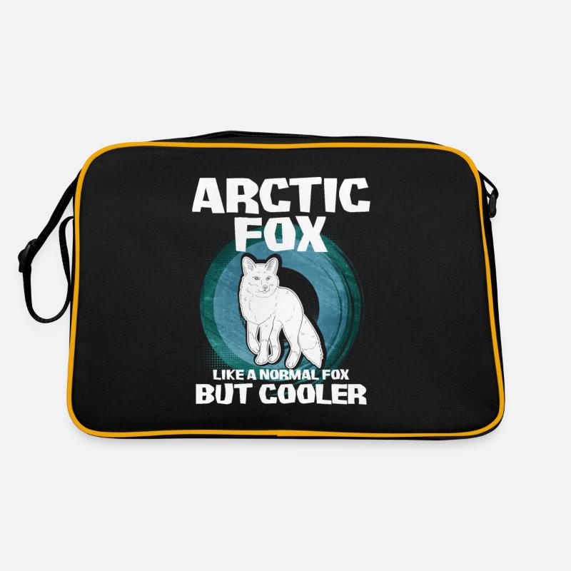 Cadeau mignon renard arctique Sac Retro