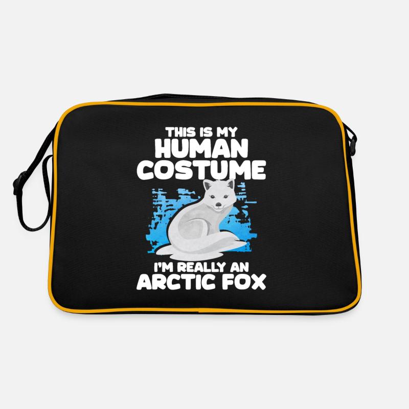 Cadeau mignon renard arctique Sac Retro