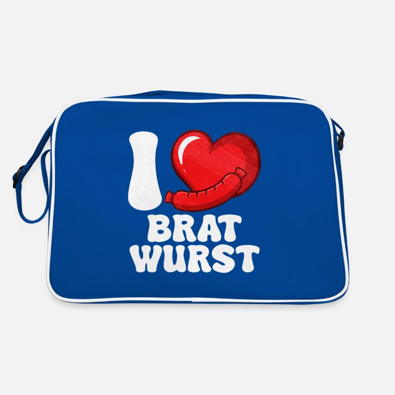 Bratwurst as a gift Retro Bag