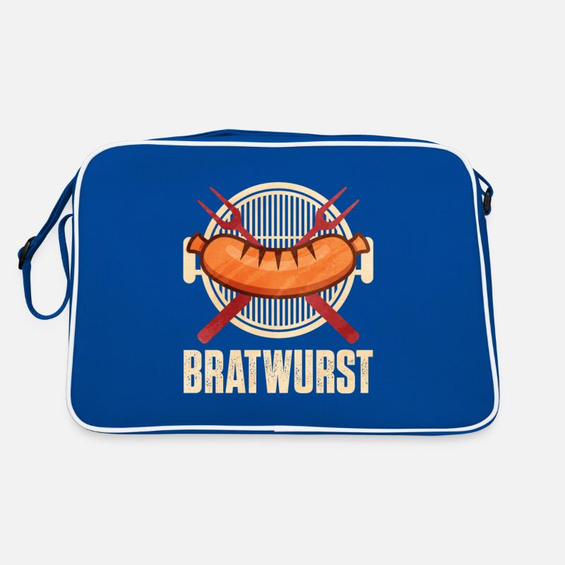 Bratwurst as a gift Retro Bag