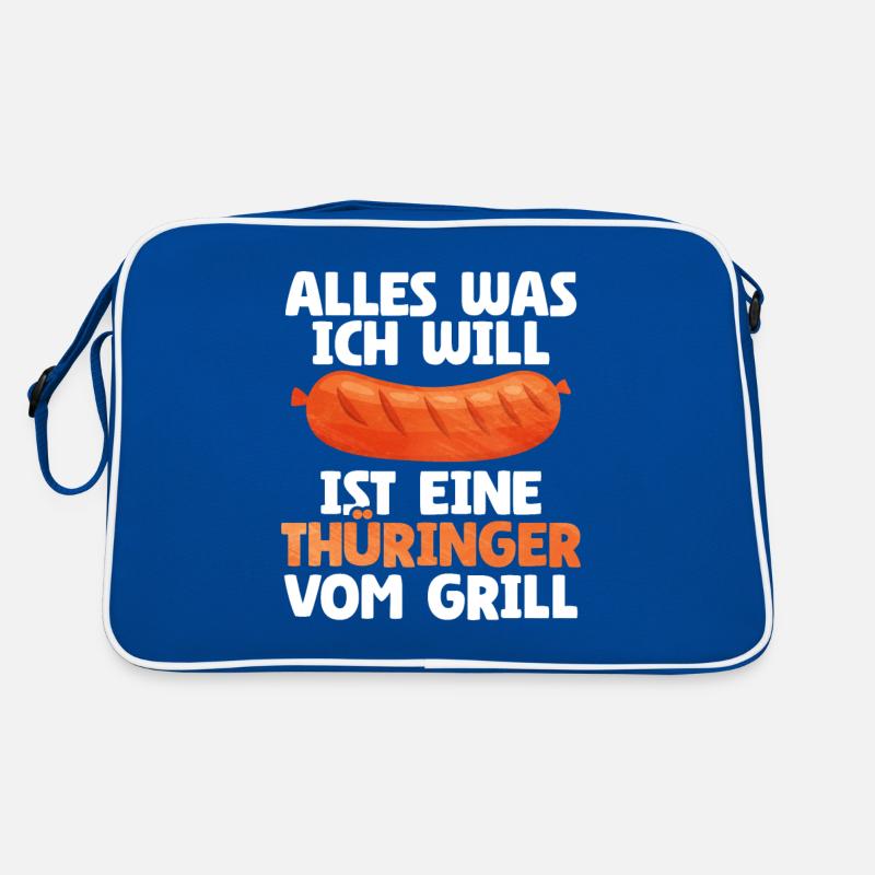 Bratwurst en cadeau Sac Retro