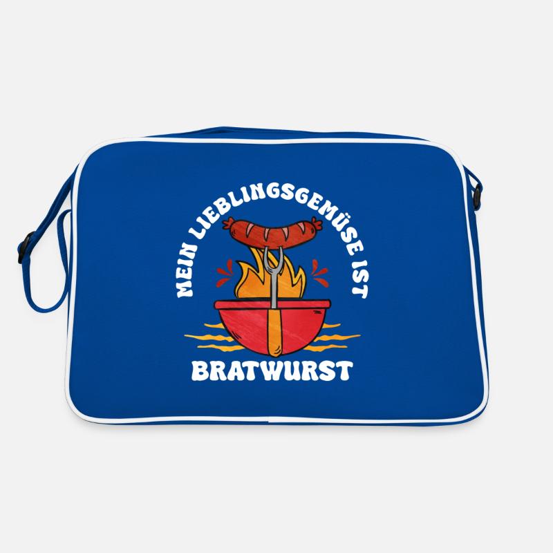 Bratwurst as a gift Retro Bag