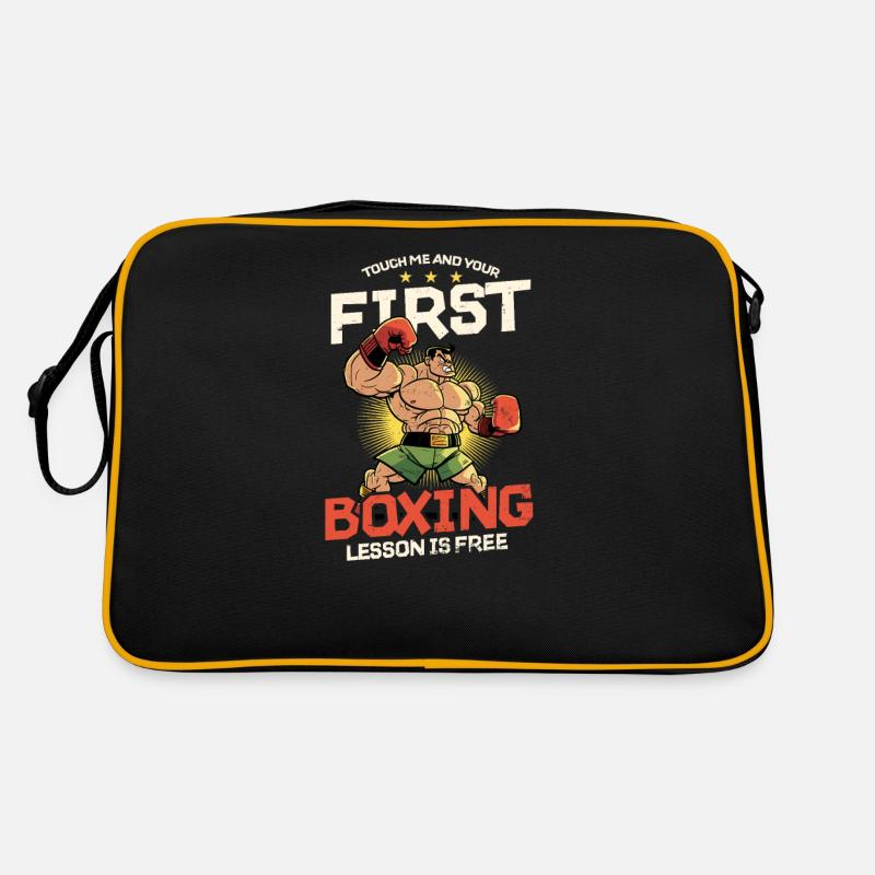 Première leçon de boxe gratuite Sac Retro