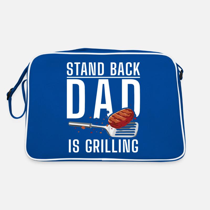 Grill Barbecue Grilling Retro Tasche