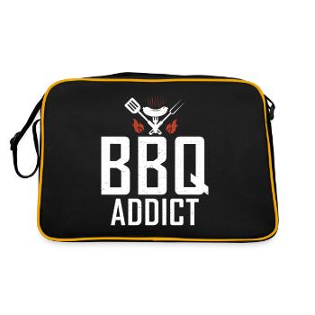 Grillades Barbecue Grillades - Sac Retro - noir/or - Dos
