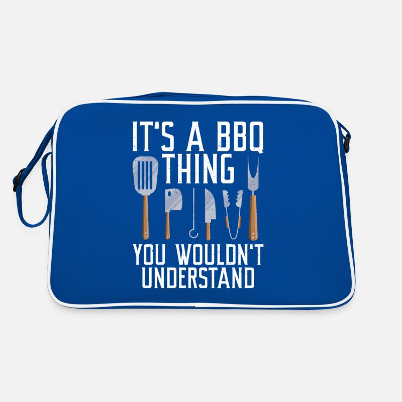 Grill Barbecue Grilling Retro Tasche