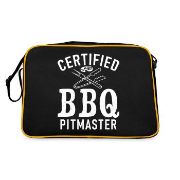 Grillades Barbecue Grillades - Sac Retro - noir/or - Dos