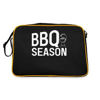 Grillades Barbecue Grillades - Sac Retro - noir/or - Dos