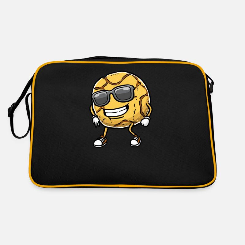 Biscuit au gingembre dansant avec des lunettes de soleil Sac Retro