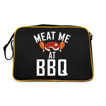 Grillades Barbecue Grillades - Sac Retro - noir/or - Dos