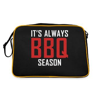 Grillades Barbecue Grillades - Sac Retro - noir/or - Dos