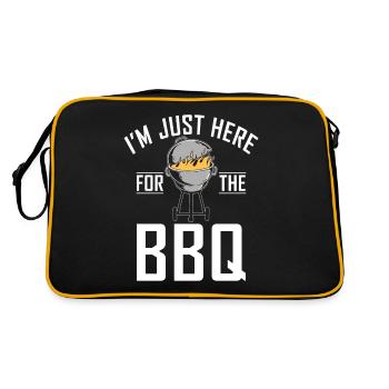 Grillades Barbecue Grillades - Sac Retro - noir/or - Dos