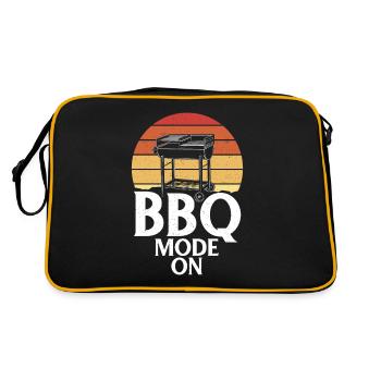 Grillades Barbecue Grillades - Sac Retro - noir/or - Dos