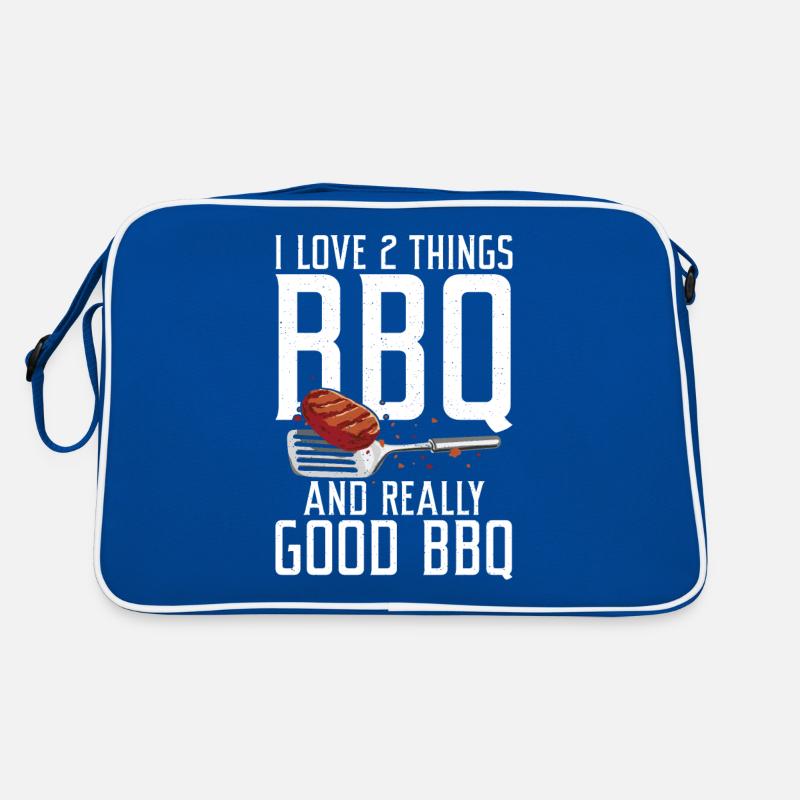 Grill Barbecue Grilling Retro Tasche