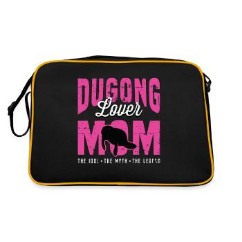 Dugong Amant Maman L’Idole Le Mythe Le Lamantin - Sac Retro - noir/or - Dos