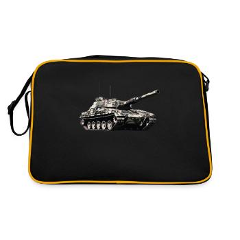 Obusier blindé Soldat T 1942 Char de combat - Sac Retro - noir/or - Dos