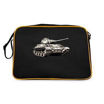 Panzerkampfwagen Soldaten T 1943 Heavy tank - Retro Bag - black/gold - Back