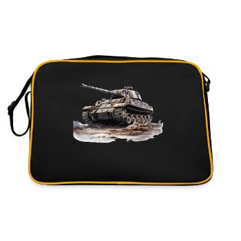 char allemand |chars allemands tigres | chars - Sac Retro - noir/or - Dos