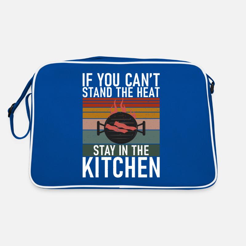 Grill Barbecue Grilling Retro Tasche