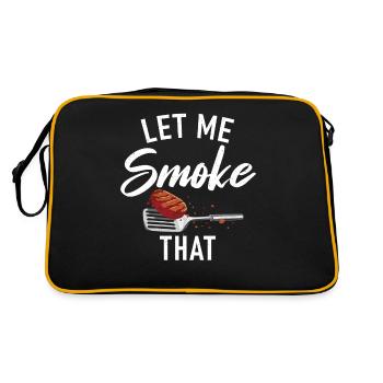 Grillades Barbecue Grillades - Sac Retro - noir/or - Dos