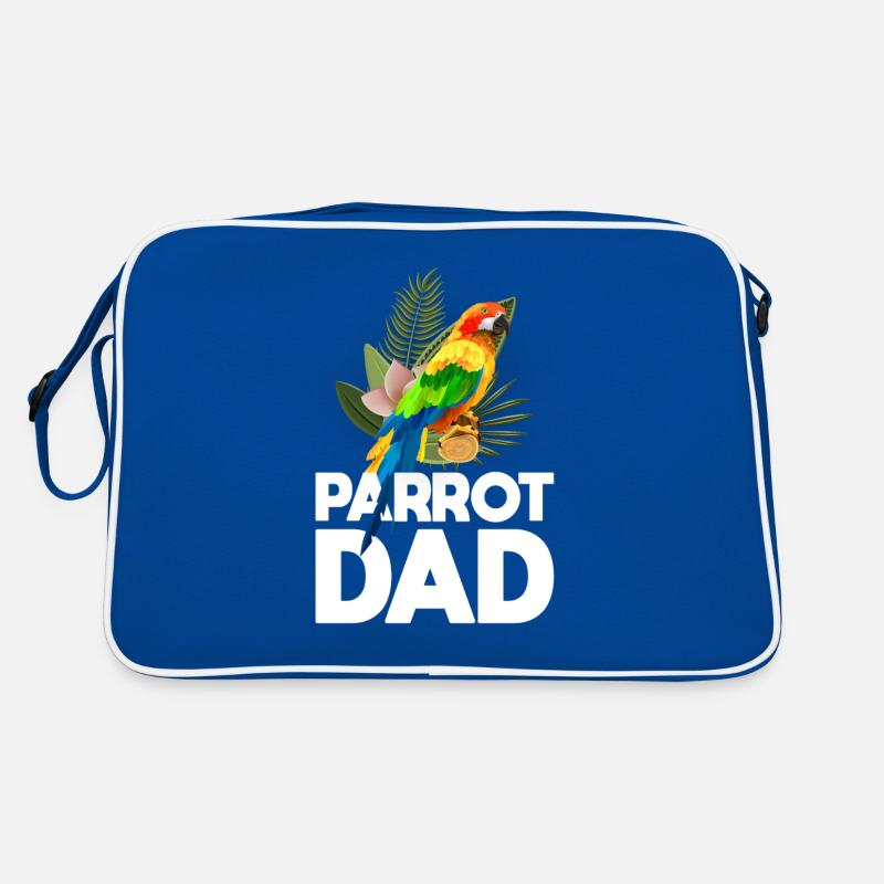 Parrot Father For Parrot Lovers Retro Bag