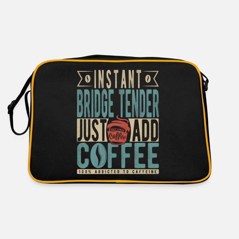 Instant Bridge Tender Just Add Coffee Retro Bag