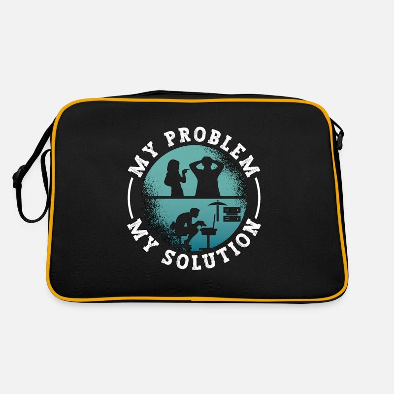 Data Miner My Problem My Pictogram Dad Programmer Retro Tasche