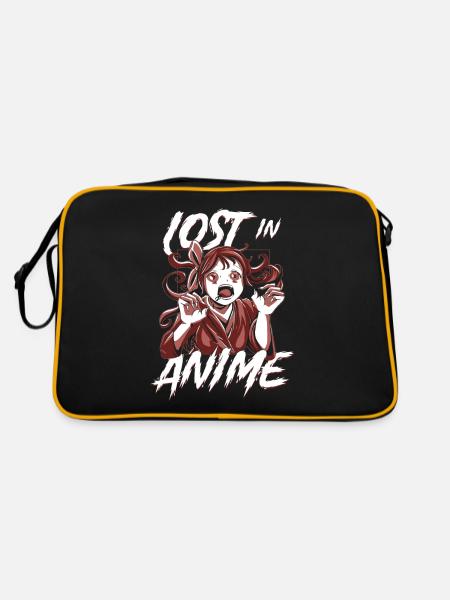 Anime Manga Anime Fille - Sac Retro - noir/or - Dos