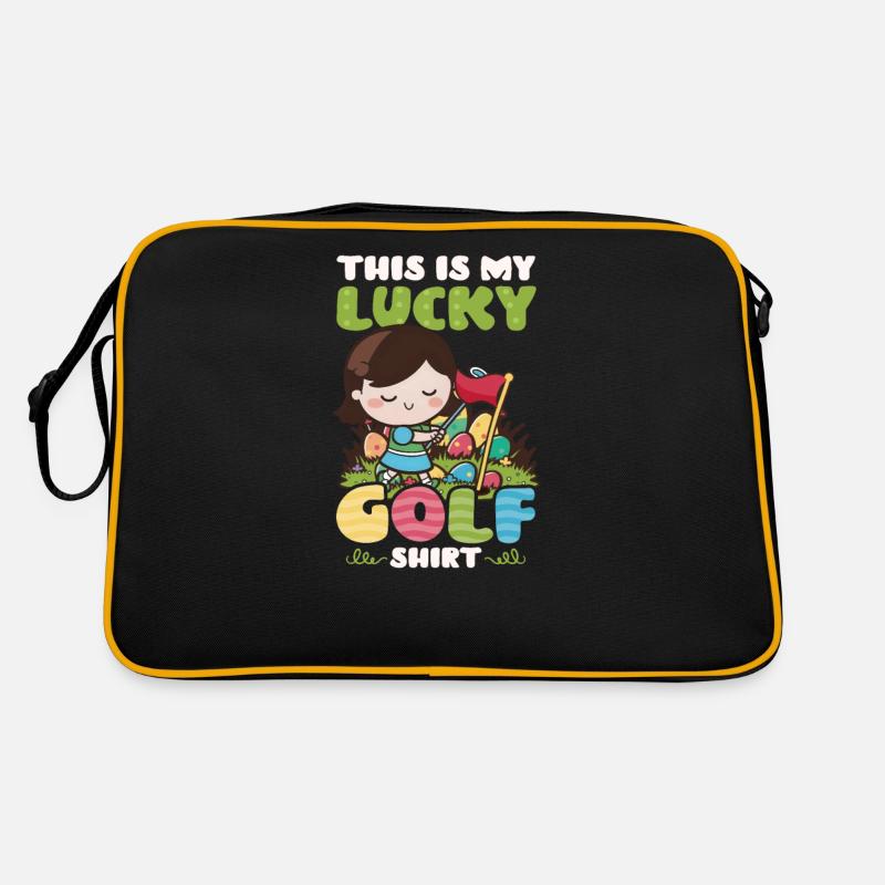 Golf Pâques Lucky Golf Tenue de Golf Sac Retro