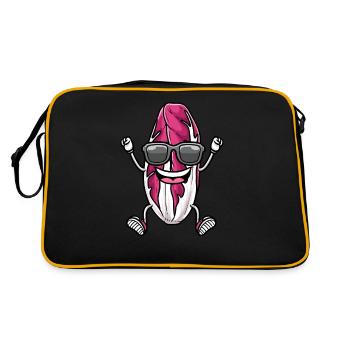 Radicchio dansant avec des lunettes de soleil Radicchios - Sac Retro - noir/or - Dos