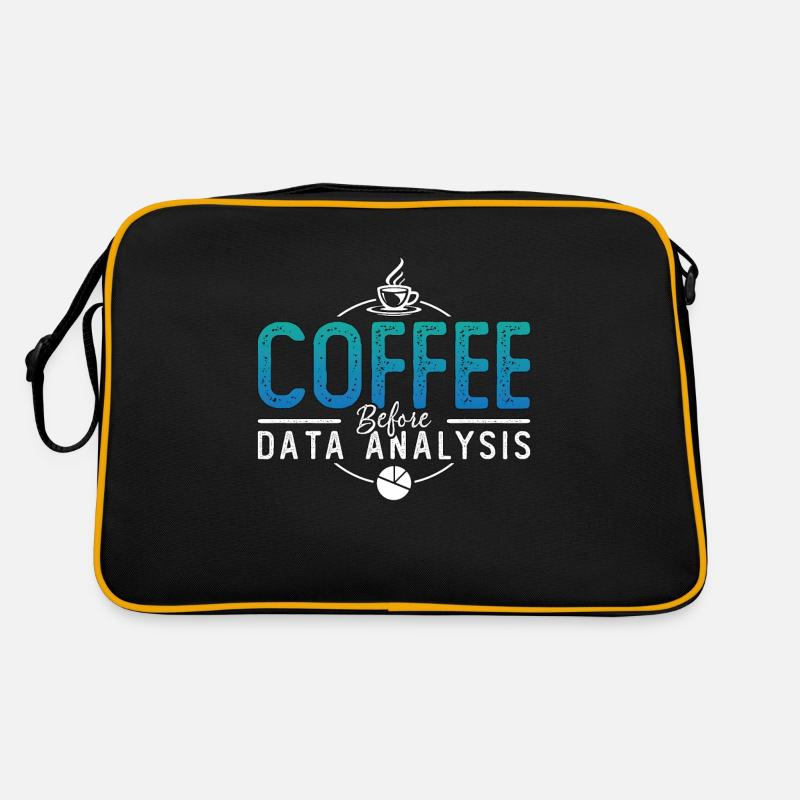 Data Analyst Coffee Data Scientist Coffee Lover Retro Tasche
