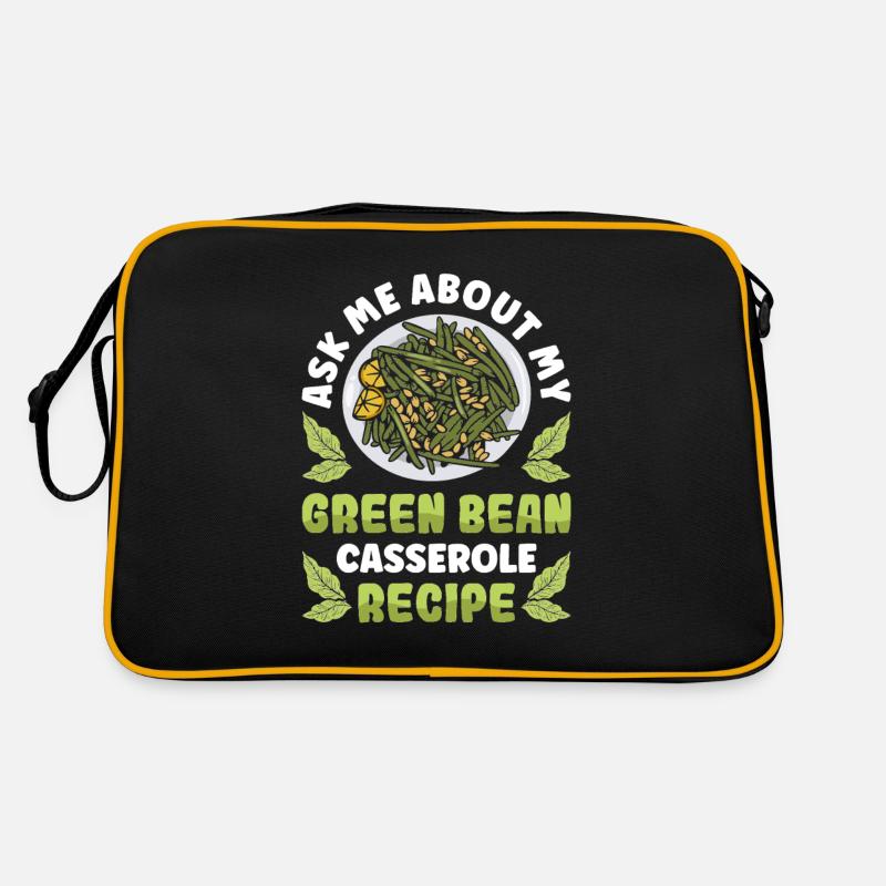 Thanksgiving casserole with green beans Retro Bag