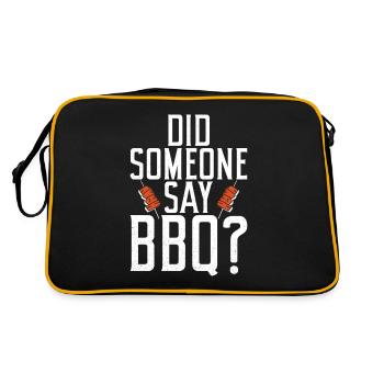 Grillades Barbecue Grillades - Sac Retro - noir/or - Dos