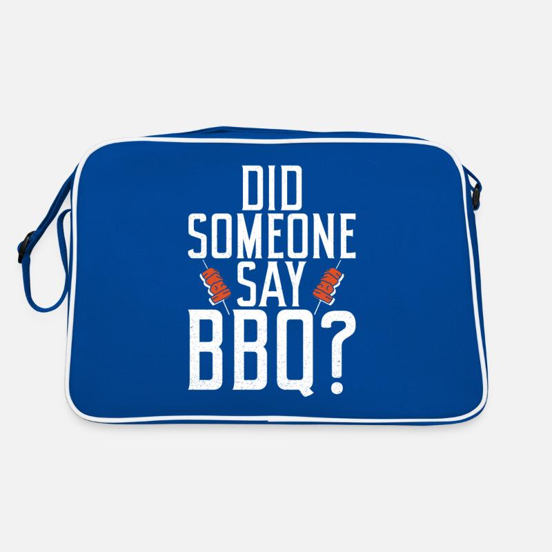 Grill Barbecue Grilling Retro Tasche